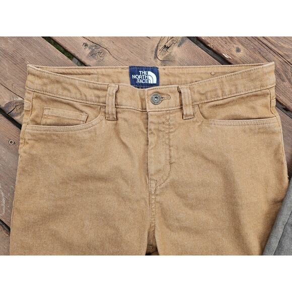 The North Face Women 6 Normal Tungsted Brown Olive Stretch Pants - Picture 4 of 12